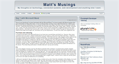 Desktop Screenshot of mattmilner.com